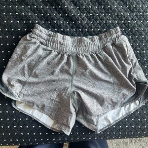 Gray Hotty Hot Lululemon Shorts. In perfect shape!